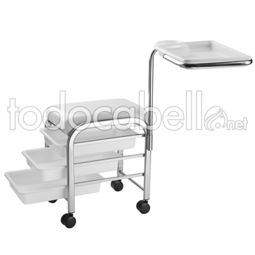 CARRELLO MANICURE BIANCO