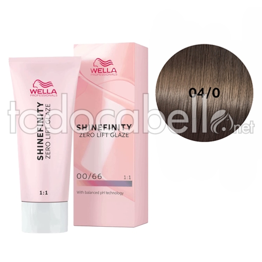 Wella Shinefinity Color Glaze 04/0 Natural Espresso