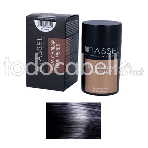 FIBRA PER CAPELLI NERA 22G.