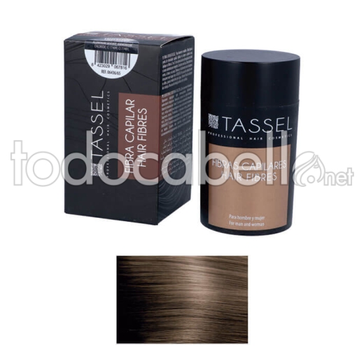 FIBRA PER CAPELLI CASTANO CHIARO 22G.