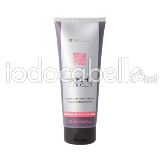 MASCHERA COLORATA TASSEL GRIGIO 200ML.