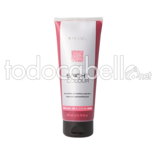 MASCHERA COLORATA TASSEL ROSSO 200ML.