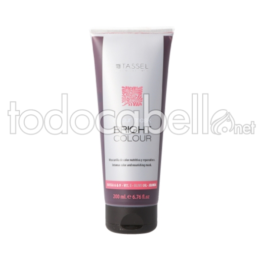 MASCHERA COLORATA ROSSO-VIOLA 200ML.