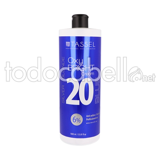 OXY CREMA BLU BRILLANTE 20 VOLUME 1L.