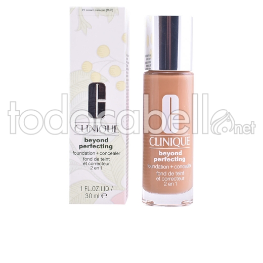 Clinique Beyond Perfecting Foundation + Concealer ref 21-cream Caramel