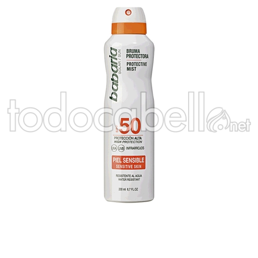 Babaria Solar Piel Sensible Bruma Protectora Spf50 200ml