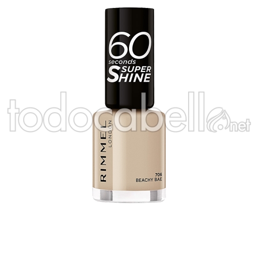 Rimmel London 60 Seconds Super Shine ref 706-beachy Bae