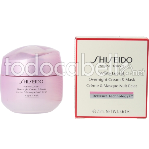 Shiseido White Lucent Overnight Cream & Mask 75 Ml