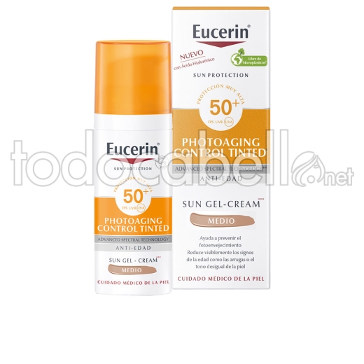 Eucerin Photoaging Control Cc Sun Cream Spf50+ 50ml