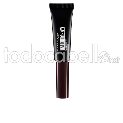 Maybelline Tattoo Brow Waterproof Gel ref 07-black Brown 5 Ml