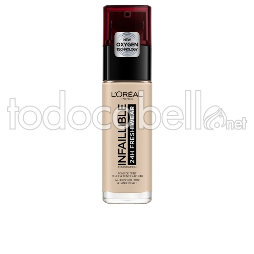 L'Oréal Paris Infaillible 24h Fresh Wear Foundation ref 015-porcelain 30 Ml