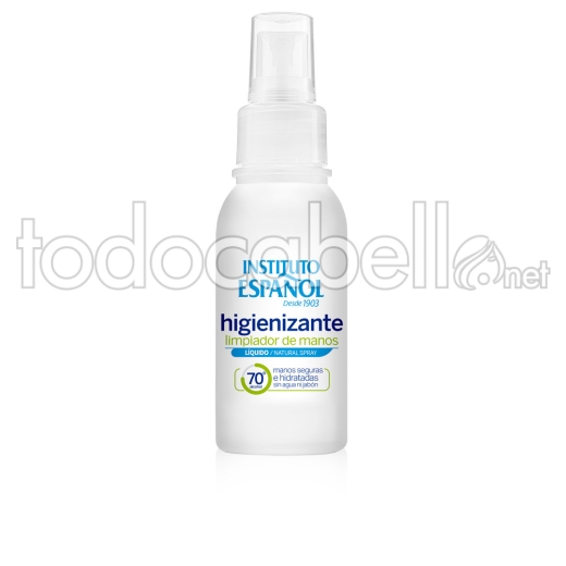 Instituto Español Higienizante Manos Limpiador Alcohol 70º Vaporizador 80ml