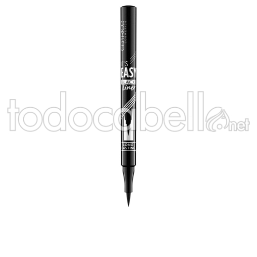 Catrice It's Easy Liner Long Lasting ref 010-blackest Black 1 Ml