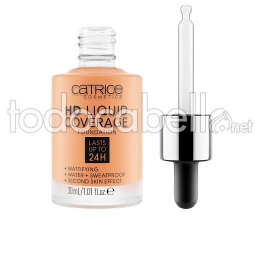 Catrice Hd Liquid Coverage Foundation Lasts Up To 24h ref 046-camel Bei