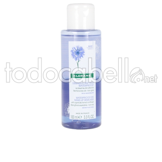 Klorane Waterproof Eye Make-up Remover Organically Farmed Cornflower