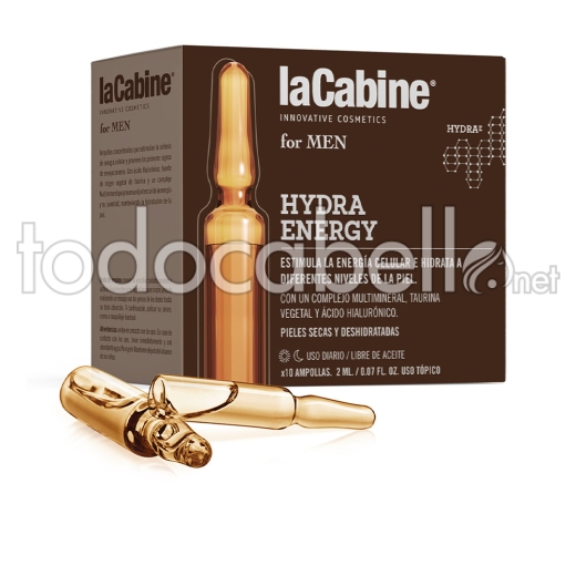 La Cabine La Cabine For Men Ampollas Hydra Energy 10 X 2ml