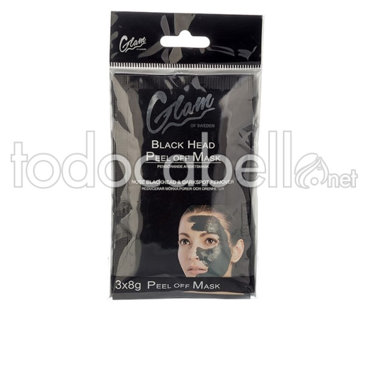 Glam Of Sweden Mask Black Head Peel Off 3 X 8 Gr