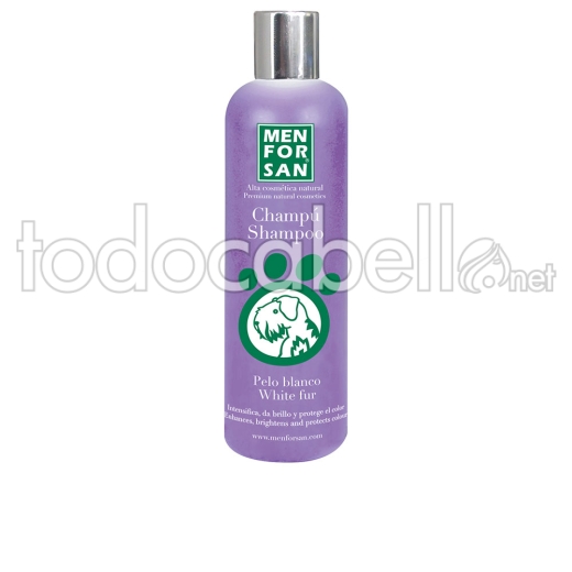 Men For San Champú Perro Pelo Blanco 300 Ml