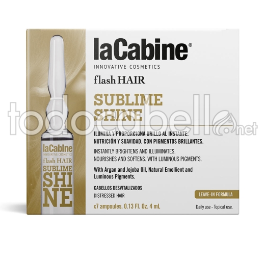 La Cabine Flash Hair Brillo Sublime 7 X 4ml                         