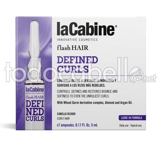 La Cabine Flash Hair Rizos Definidos 7 X 5ml                