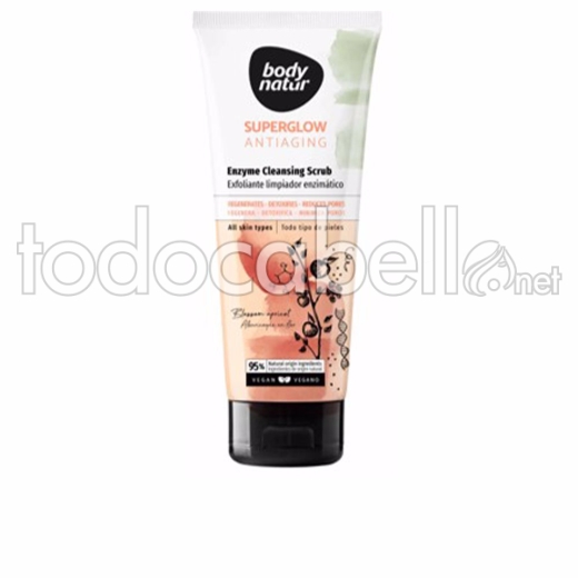 Body Natur Superglow Exfoliante Limpiador Enzimático 100 Ml