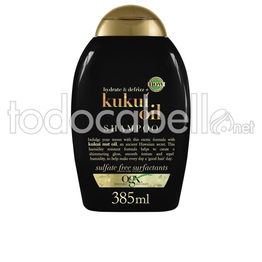 Ogx Kukui Oil Anti-frizz Hair Shampoo 385ml