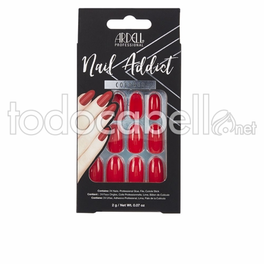 Ardell Nail Addict Cherry Red 1 U