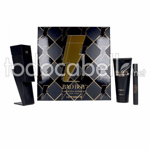 Carolina Herrera Bad Boy Lote 3 Pz