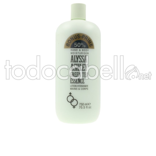 Alyssa Ashley Green Tea Essence Bubbling Bath & Shower Gel 750 Ml