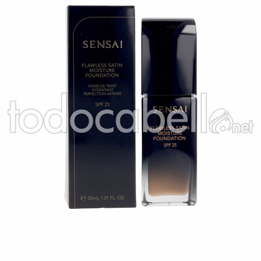 Kanebo Sensai Flawless Satin Foundation Spf20 ref 204,5-warm Beig 30ml