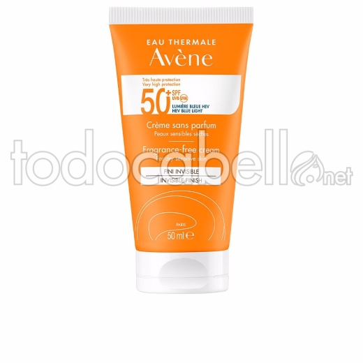 Avene Très Haute Protection Crema Confort Sin Perfume Spf50+ 50ml