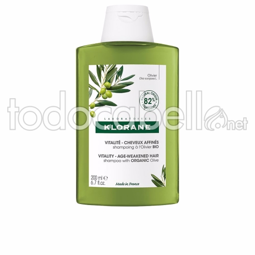 Klorane Vitalidad Champú Al Olivo Bio 200 Ml