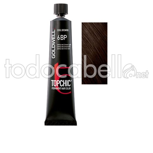 Goldwell Topchic Permanent Hair Color #6bp 60 Ml