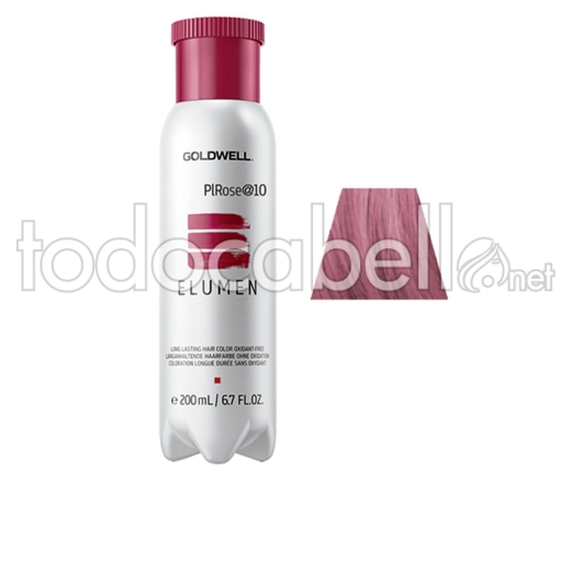 Goldwell Elumen Long Lasting Hair Color Oxidant Free #plrose@10 200 Ml