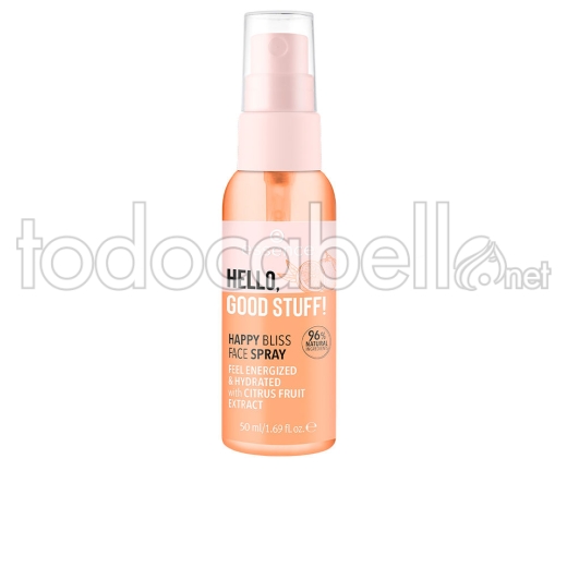 Essence Hello, Good Stuff! Happy Bliss Face Spray Fijador 50 Ml