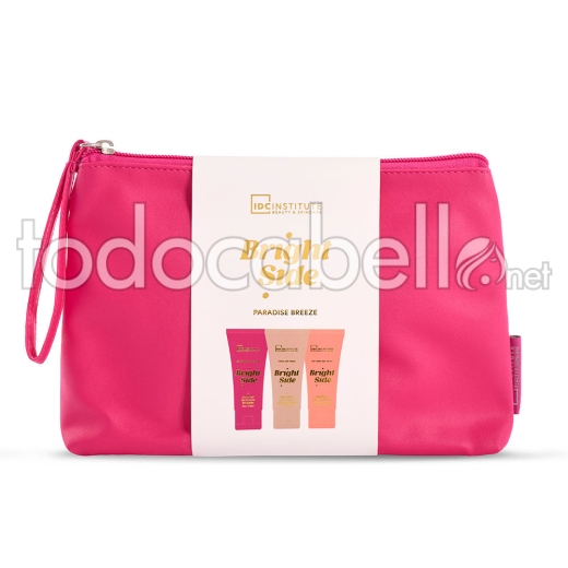 Idc Institute Bright Side Cosmetic Bag Lote 3 Pz