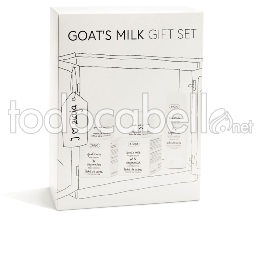 Ziaja Leche De Cabra GIFT SET 3Pz - Crema de día 50ml + Crema de noche 50ml + Crema de manos 80ml