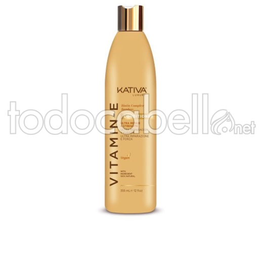 Kativa Vitamina E  Biotina & Bamboo Conditioner 355 Ml