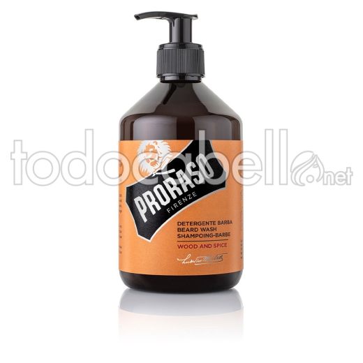 Proraso Wood And Spice Champú Para Barba 500 Ml