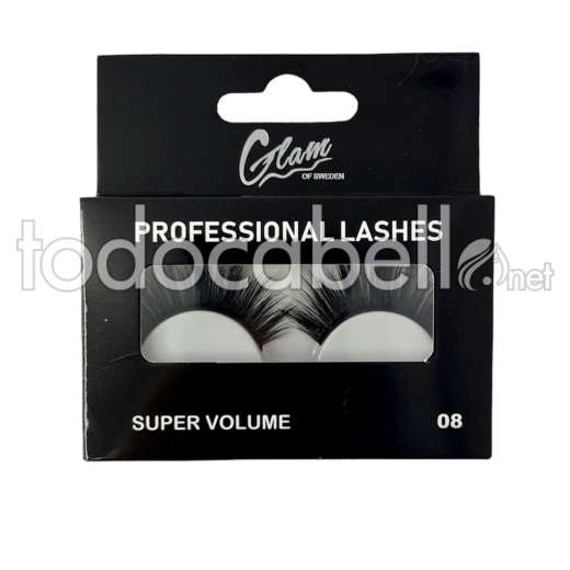 Glam Of Sweden Eyelashes Super Volume ref 08 1 U