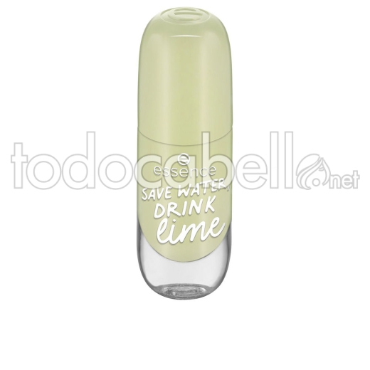 Essence Gel Nail Colour Esmalte De Uñas ref 49-save Water, Drink Lime 8 Ml