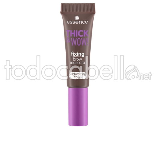 Essence Thick & Wow! Máscara Para Cejas Fijadoras ref 02-ash Brown 6 Ml