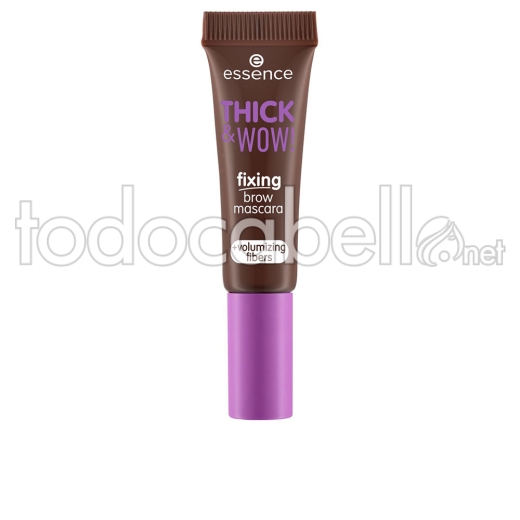 Essence Thick & Wow! Máscara Para Cejas Fijadoras ref 03-brunette Brown 6 Ml