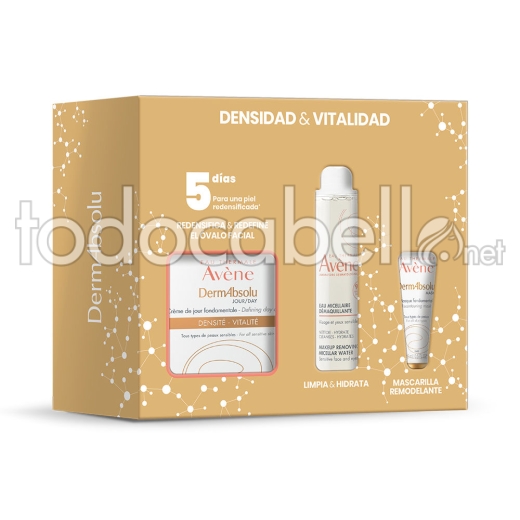 Avene Dermabsolu Crema Día Esencial Lote 3 Pz