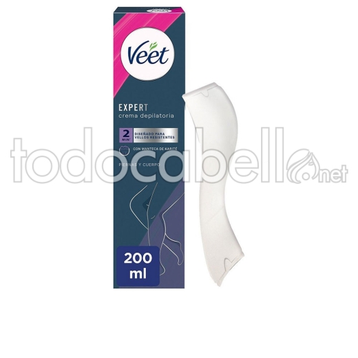 Veet Expert Piernas Y Cuerpo Crema Depilatoria 200 Ml