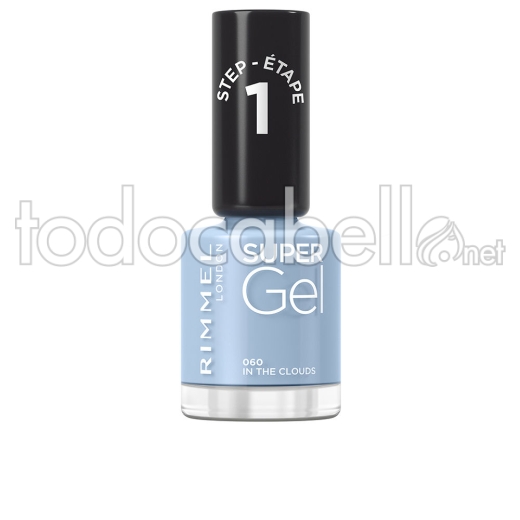 Rimmel London Super Gel Esmalte De Uñas #060-in The Clouds 12 Ml