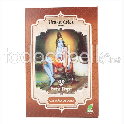 Radhe Shyam Henna En Polvo Castaño Claro 100g