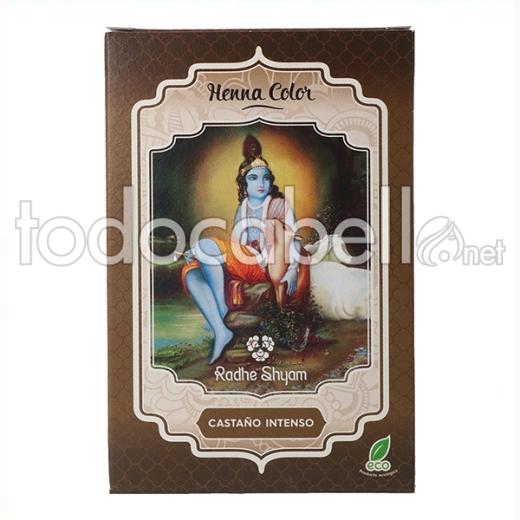 Radhe Shyam Henna En Polvo Castaño Intenso 100g