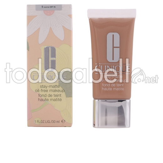 Clinique Stay-matte Oil-free Makeup ref 09-neutral 30 Ml