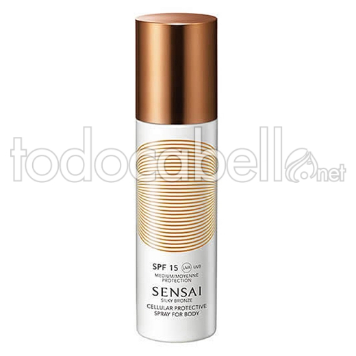 Kanebo Silky Bronze Prot. Spray Body Spf